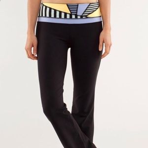Lululemon flare groove yoga pants